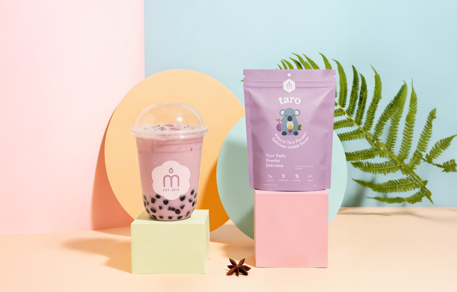 Taro Milk Tea in polvere 100gr - Image 3