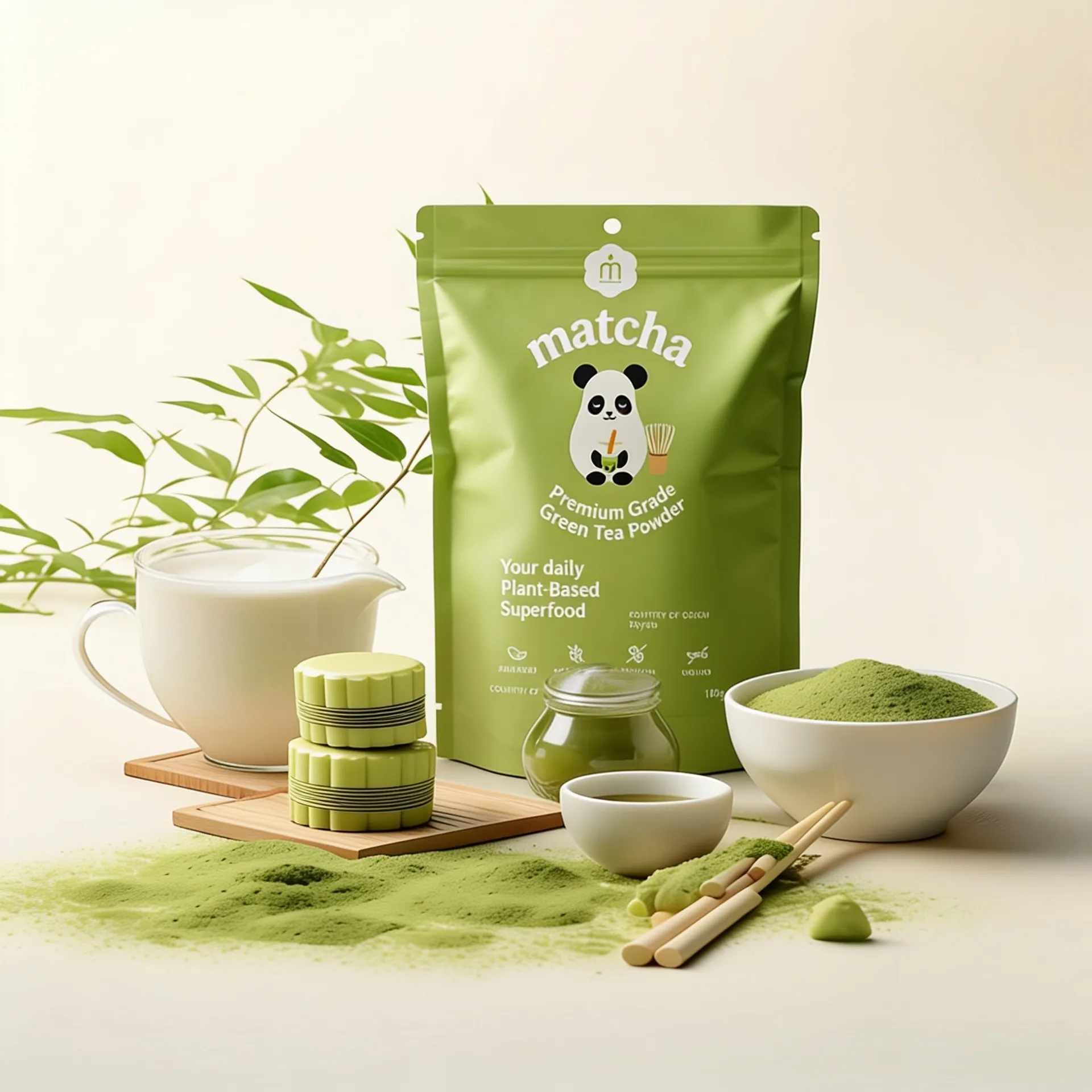 Matcha Premium Grade — Polvere di Tè Verde Giapponese | 100g - Image 2